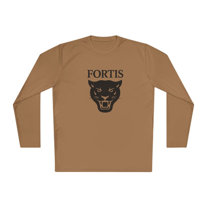 Fortis Panther Long Sleeve Tee — Athletic Mascot Graphic Shirt