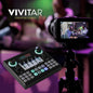 Audio Mixer, Multiple Sound Pads & Effects for Vlogging, Black