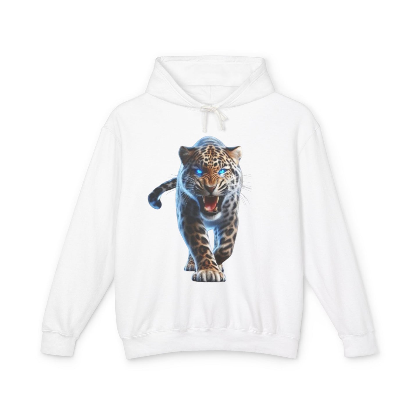 Fierce Tiger Unisex Lightweight Hooded Sweatshirt