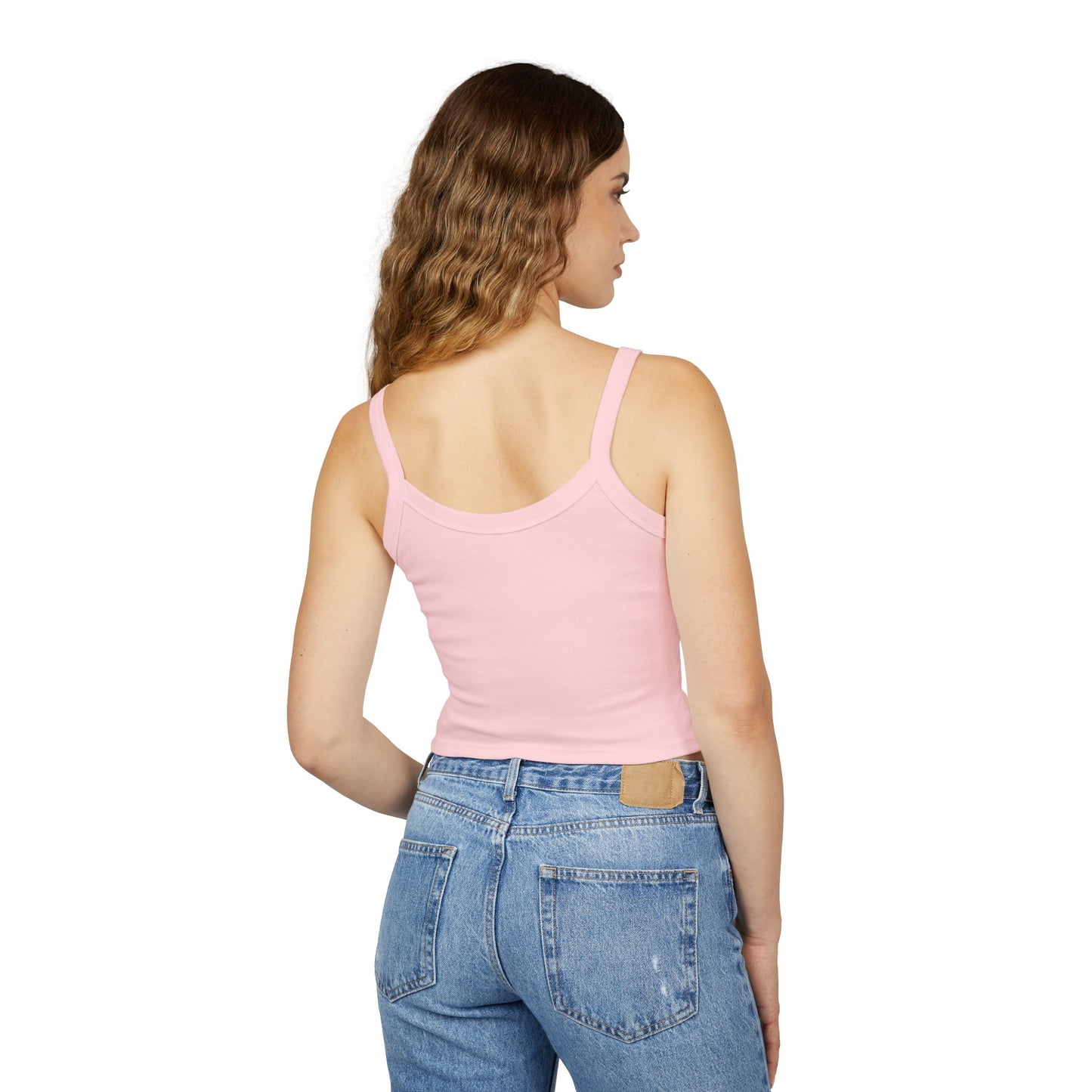 Chamel Crown Logo Spaghetti Strap Tank