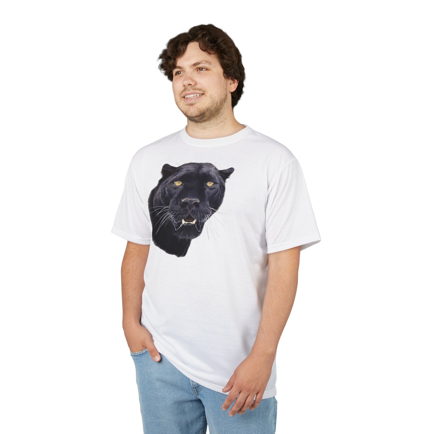 Panther Face T-Shirt — Black Panther Graphic Tee
