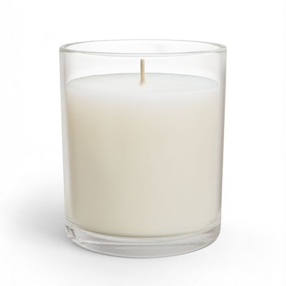 Soy Glass Candle — Cozy Lit Candles Illustration (11 oz)