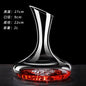 Wine Decanter Lead-Free Crystal Glass Wine Decanter Home Bars Champagne Pourer Snail Shaped Decanter Brandy Bottle Container