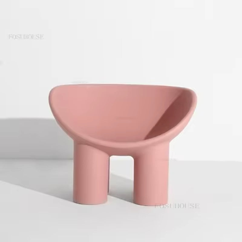 Modern Designer Cute Elephant Leg Chair Designer Creative Chair Homestay Single-Seat Sofa Chair Comfort Outdoor Recliner Stool