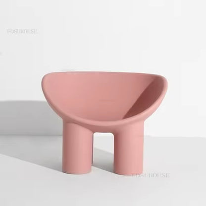 Modern Designer Cute Elephant Leg Chair Designer Creative Chair Homestay Single-Seat Sofa Chair Comfort Outdoor Recliner Stool