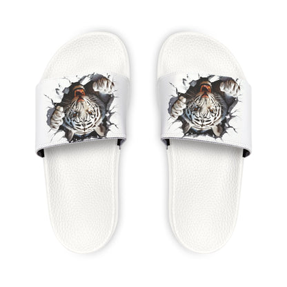 Men's Tiger Print Removable-Strap Sandals | Stylish Comfort, Pool Party Essential, Summer Footwear, Casual Slides, Gift for Him
