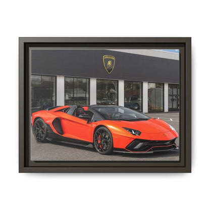 Vibrant Car Art Print, Modern Wall Decor, Lamborghini Canvas, Gift for Car Lovers, Automotive Decor, Perfect for Birthdays