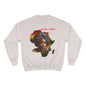 Mama Africa Sweatshirt — Afrocentric Map Portrait Crewneck