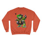 Hip Hop Bear Champion Sweatshirt — Streetwear Crewneck with ‘Champion’ Style Graphic