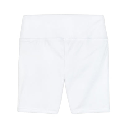 Chameli Crown Women's Workout Shorts – High-Waist Fitness Biker Shorts