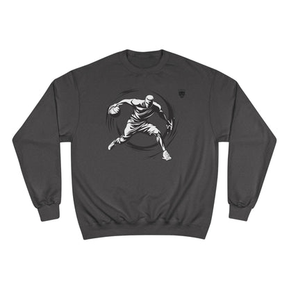 Basketball Dribble Champion Sweatshirt — Athletic Crewneck for Players & Fans