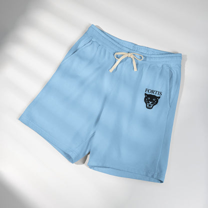 Fortis Panther Sweat Shorts — Lightweight Garment-Dyed Fleece