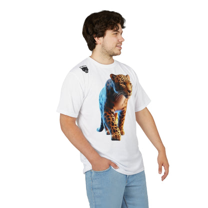 Vibrant Leopard Print Unisex Cut & Sew Tee