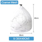 1PC Mesh Laundry Bag - Machine Washable Drawstring Design Travel Wash Bag for Blouses, Hosiery, Stockings, and Underwear