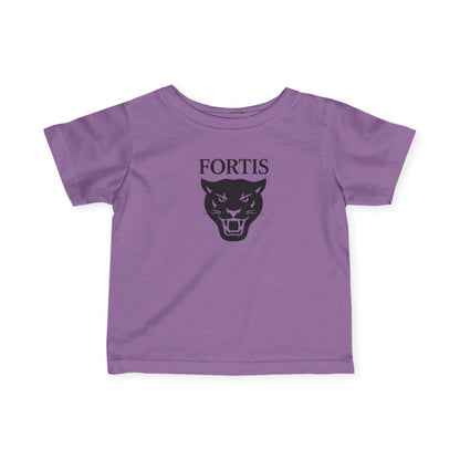 Infant Tee - 'FORTIS' Panther Logo Baby Shirt