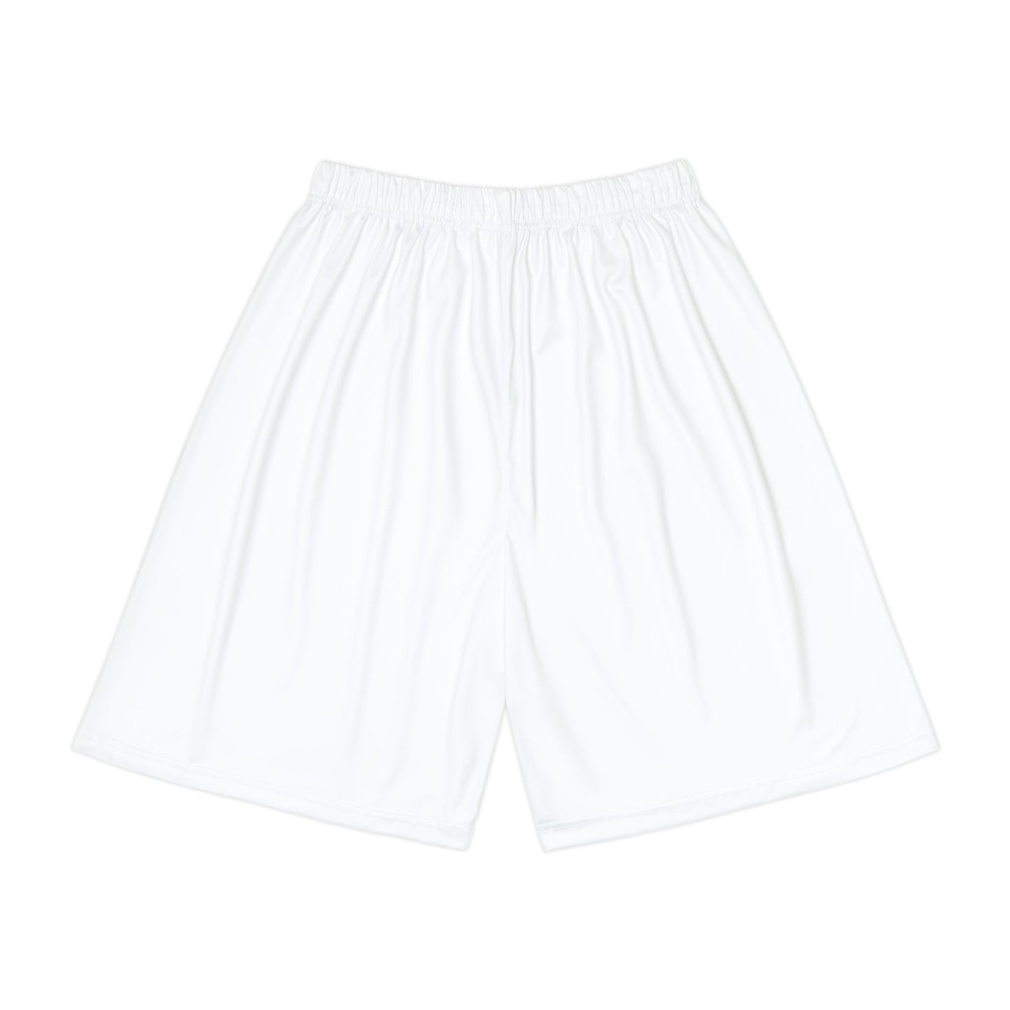 Fortis Panther Athletic Shorts — Men’s White Sports Shorts