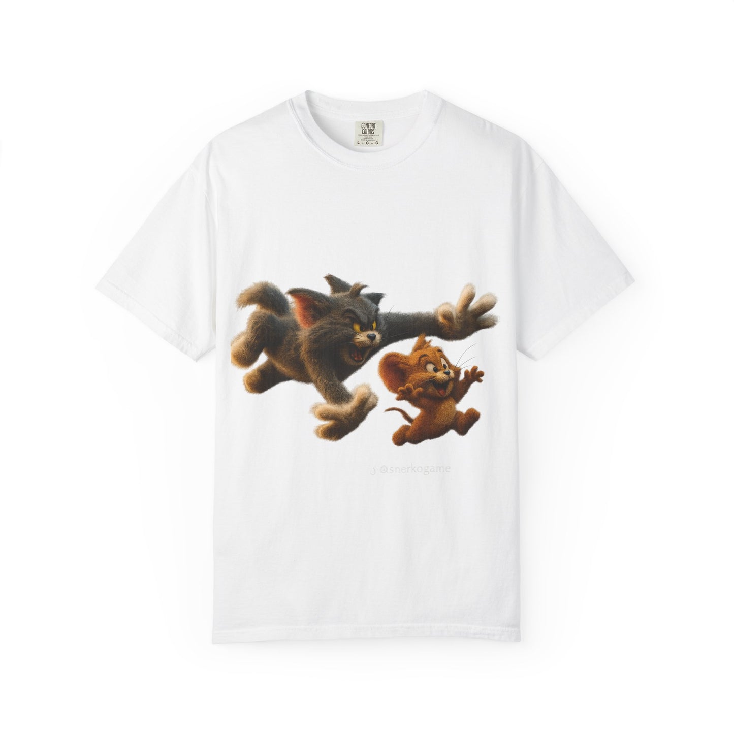 Vintage Cartoon Animals T-shirt, Cool Graphic Tee for Kids & Teens, Family Matching Outfits, Gifts for Cartoon Lovers, Unisex Tee