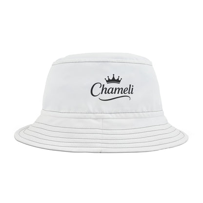 Crowned Charm Bucket Hat | Personalized Summer Accessory, Gift for Him/Her, Beachwear, Festival Hat, Stylish Sun Protection