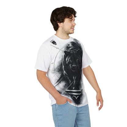 Black Panther Graphic Tee — Fierce Panther All-Over Print T-Shirt