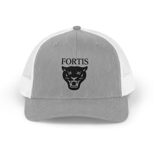 Fortis Panther Snapback Trucker Cap – Sporty Hat, Perfect for Outdoor Events, Casual Wear, Gifts for Him, Trendy Accessories