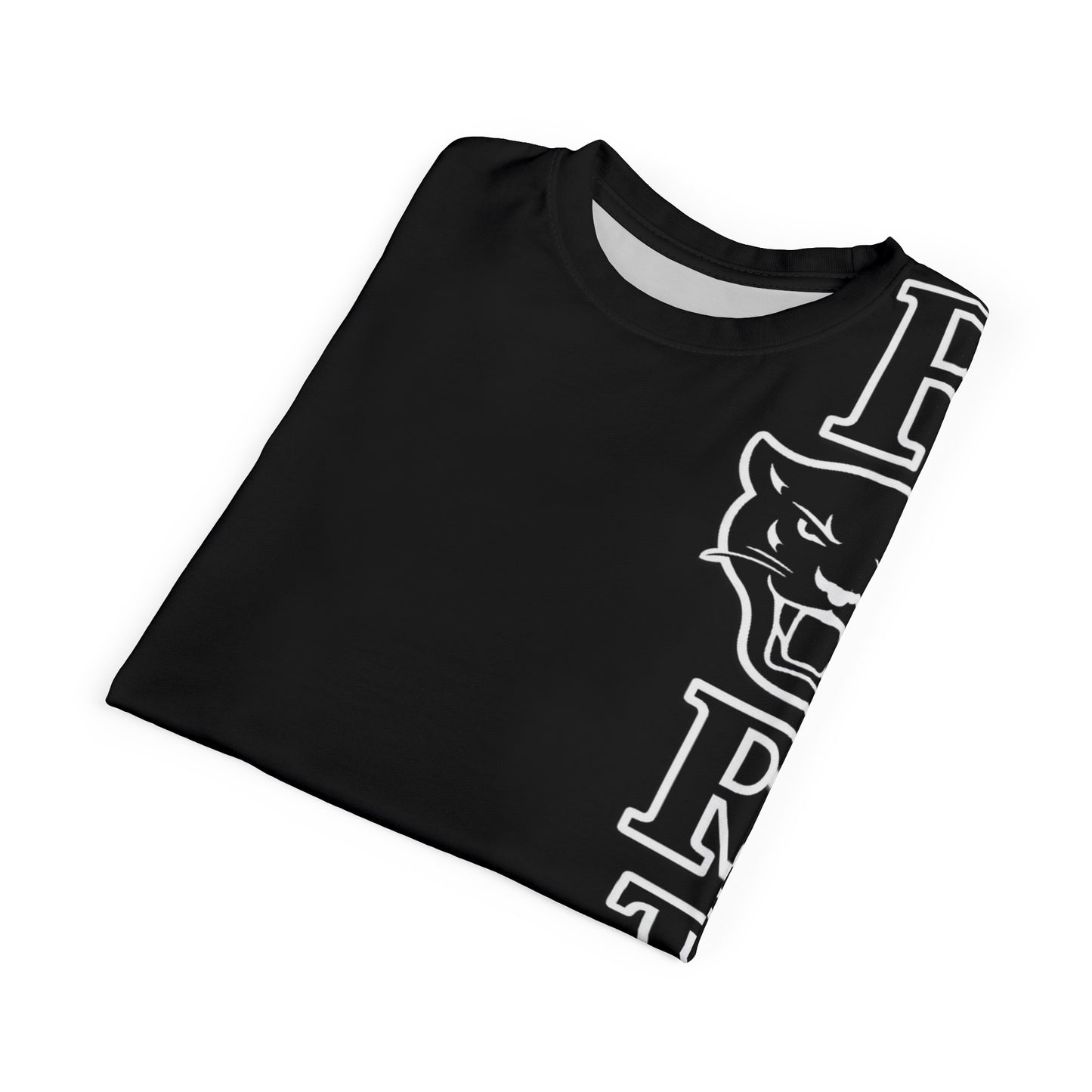 Vertical Panther Varsity Tee — "FURTIS" Side-Panel Graphic Shirt