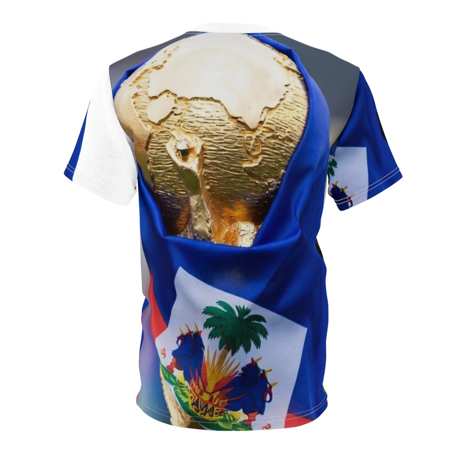 Haiti World Cup Trophy Flag Tee