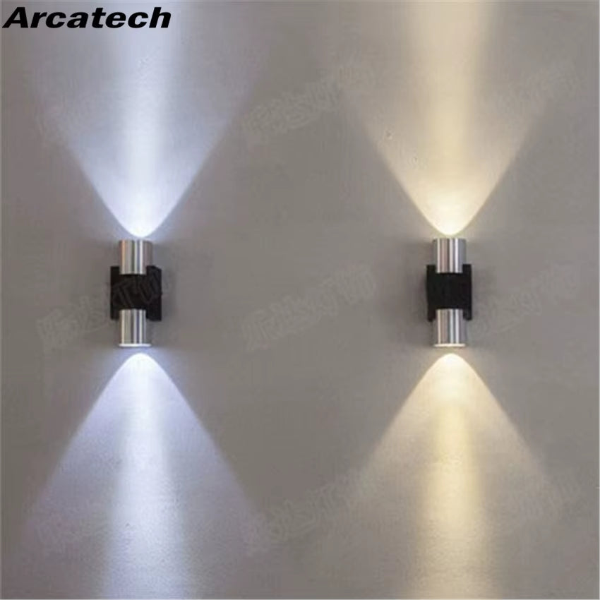 Aluminum LED Wall Light, Rail Project, Bedside Room, Bedroom Wall Lamps, Arts
