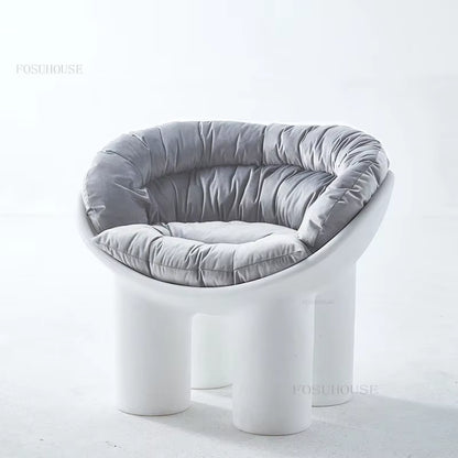 Modern Designer Cute Elephant Leg Chair Designer Creative Chair Homestay Single-Seat Sofa Chair Comfort Outdoor Recliner Stool