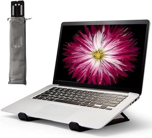 Laptop Stand for Desk,Portae Foldae Stand Sturdy Laptop Riser, Ventilated Laptop Holder Compatie 13 14 15.6 Inch Macbook Pro Air/Hp/Dell,Cooling Computer Stand Accessories ack