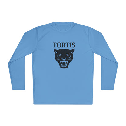 Fortis Panther Long Sleeve Tee — Athletic Mascot Graphic Shirt