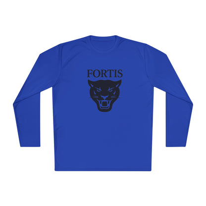 Fortis Panther Long Sleeve Tee — Athletic Mascot Graphic Shirt