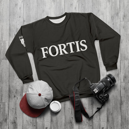 Fortis Graphic Sweatshirt — Bold Logo Pullover