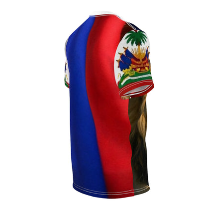 Haiti Lion Soccer Jersey — All-Over Print Tee