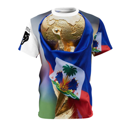 Haiti World Cup Trophy Flag Tee