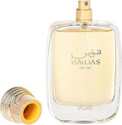 Hawas for Her - Eau De Parfum 100ML (3.4 OZ) - Premium Arabian Perfume for Women, a Signature Women Perfume Long-Lasting Fragrance for All Day Freshness, Ideal Gift for Women for Any Occasion