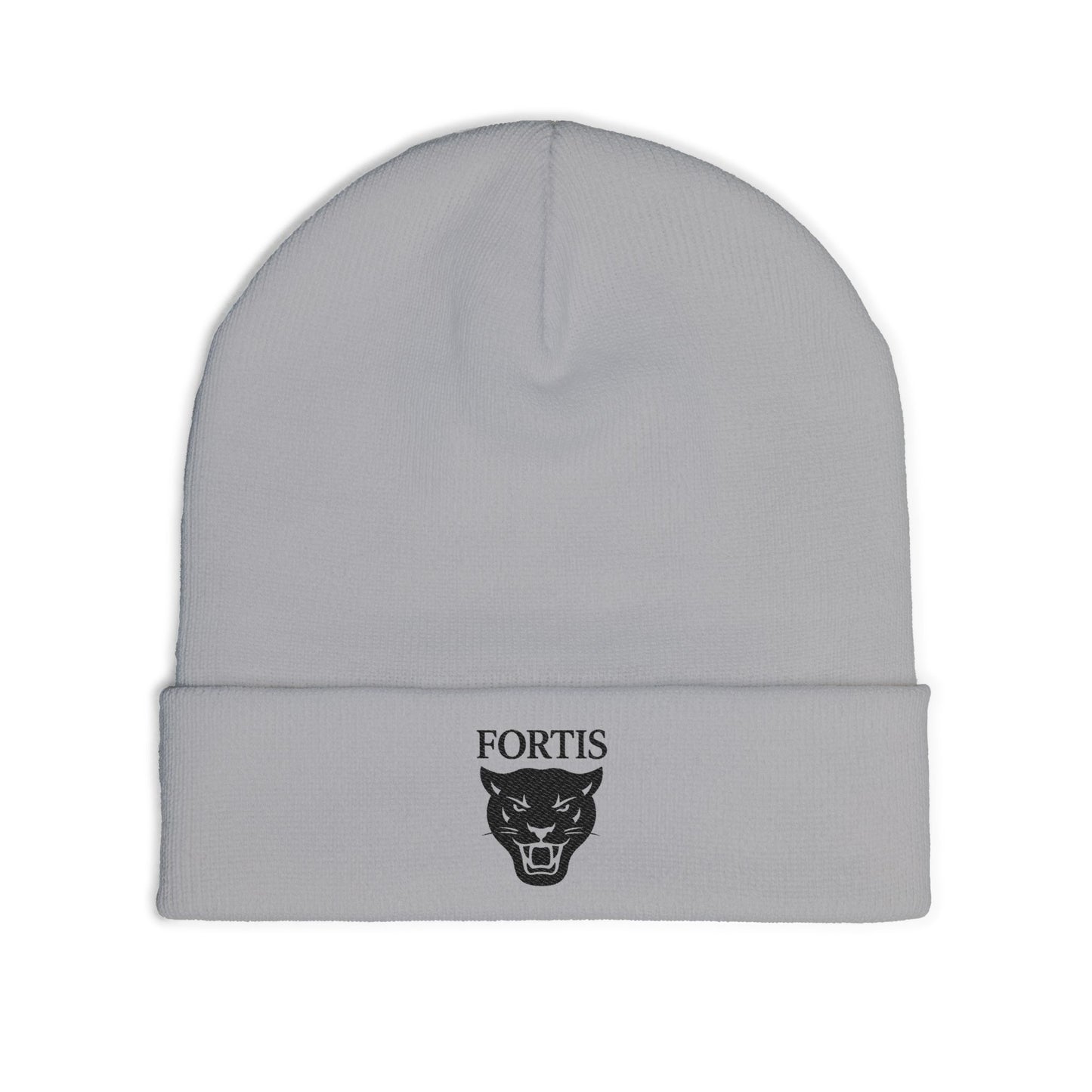 Embroidered Knit Beanie - Cozy Winter Hat, Gift for Him/Her, Stylish Accessory for Outdoors, Sports Events, Casual Wear