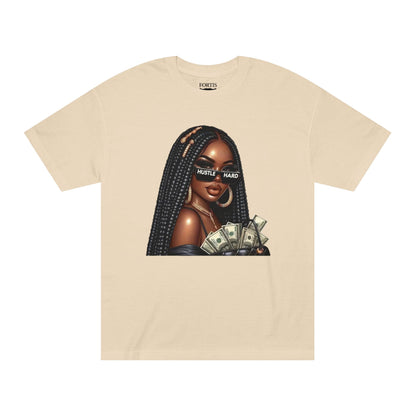 Hustle Hard Unisex Classic Tee | Motivational Apparel, Gift for Entrepreneurs, Affirmation Shirt, Casual Wear, Trendy Graphic Tee