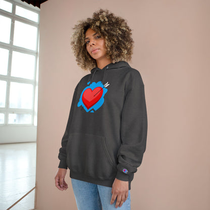 Heart Arrow Hoodie — Cute Valentine Champion Pullover