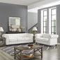 Emery 3 Seater & Loveseat Combo-Color:White