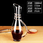 Wine Decanter Lead-Free Crystal Glass Wine Decanter Home Bars Champagne Pourer Snail Shaped Decanter Brandy Bottle Container
