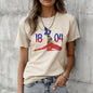 Haiti Tshirt Women Graphic Anime Streetwear T Shirt Female Y2K Harajuku Anime Clothing