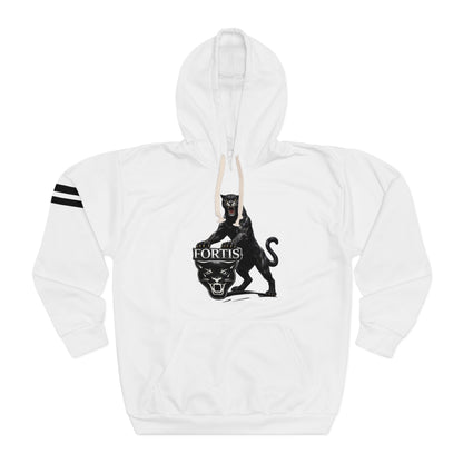 Fortis Panther Hoodie - Athletic Vintage Cat Graphic Pullover