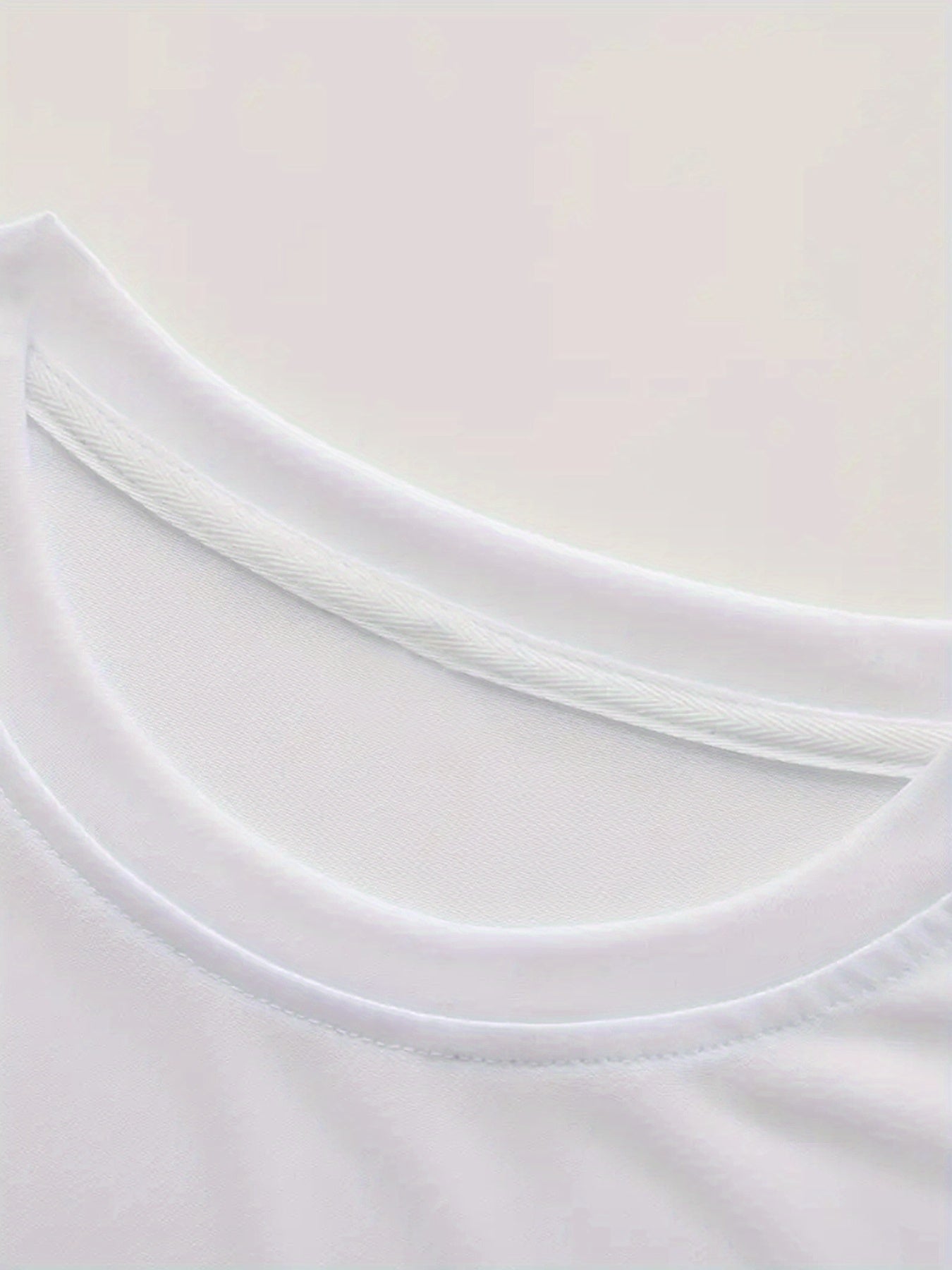 Parents' Advice Letter Printed Men's Round Neck Short Sleeved T-shirt, Fashionable T-shirt, Casual And Comfortable Lightweight Top Suitable For Summer