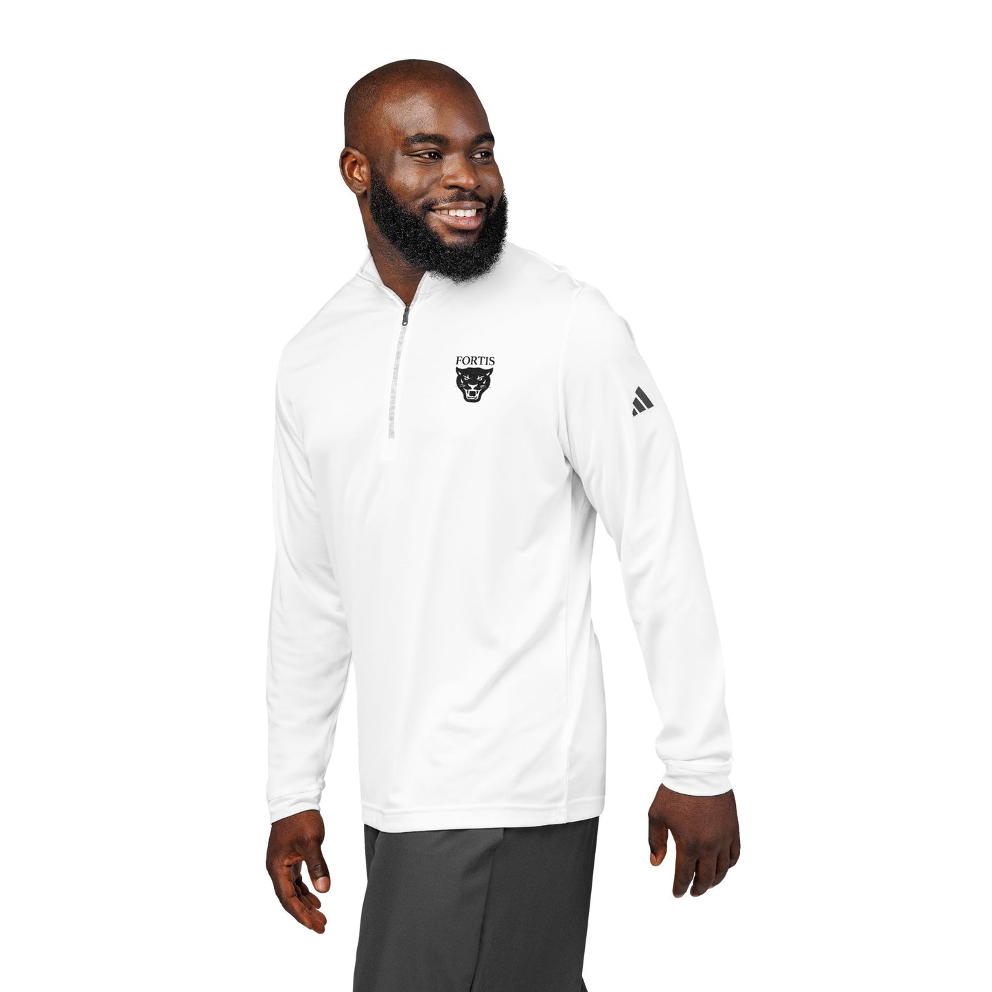 adidas® Quarter-Zip Pullover - Stylish Activewear for Sports, Gym, Casual Wear, Gift for Athletes, Fitness Enthusiasts