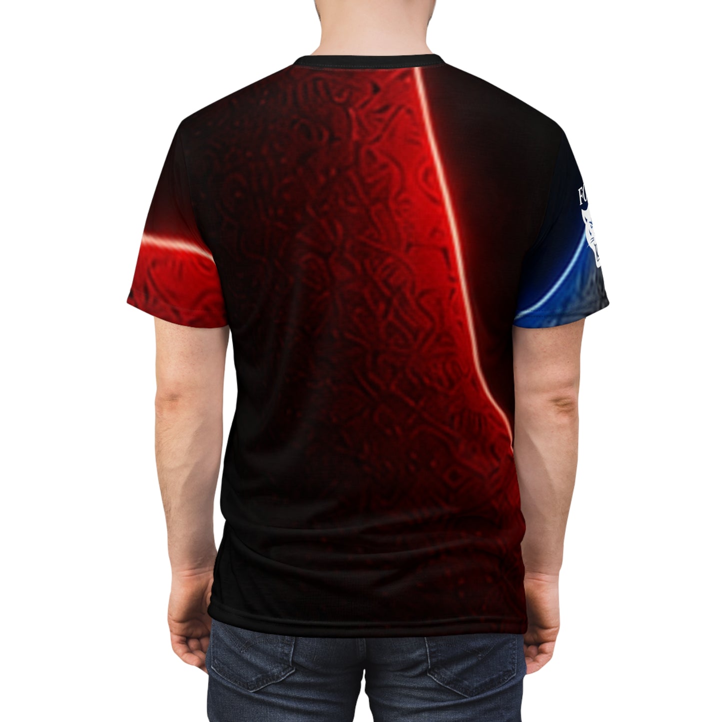 Haiti Soccer Tribute Tee — World Cup Trophy & Flag All-Over Print