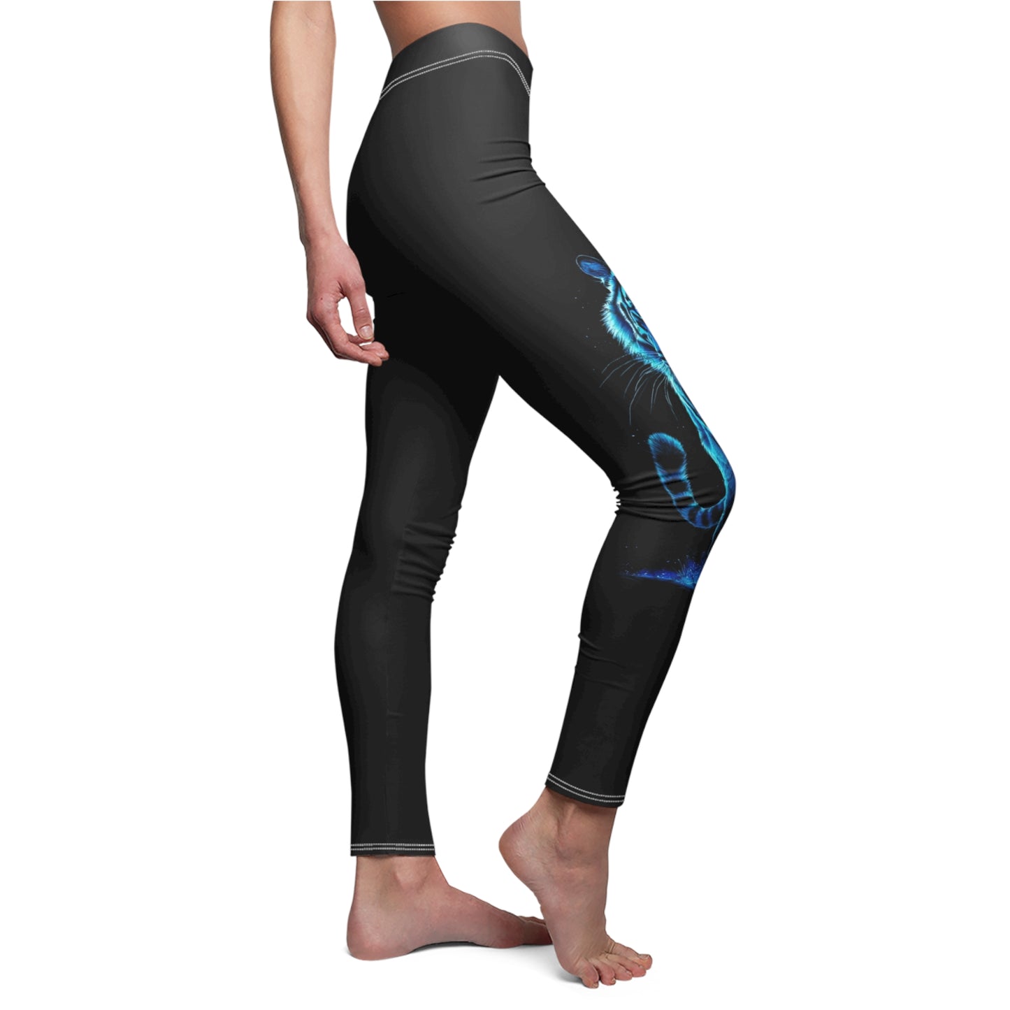 Trendy Women's Casual Leggings with Custom Print