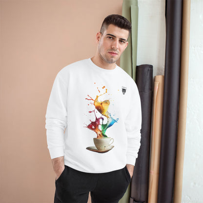 Color Splash Coffee Sweatshirt