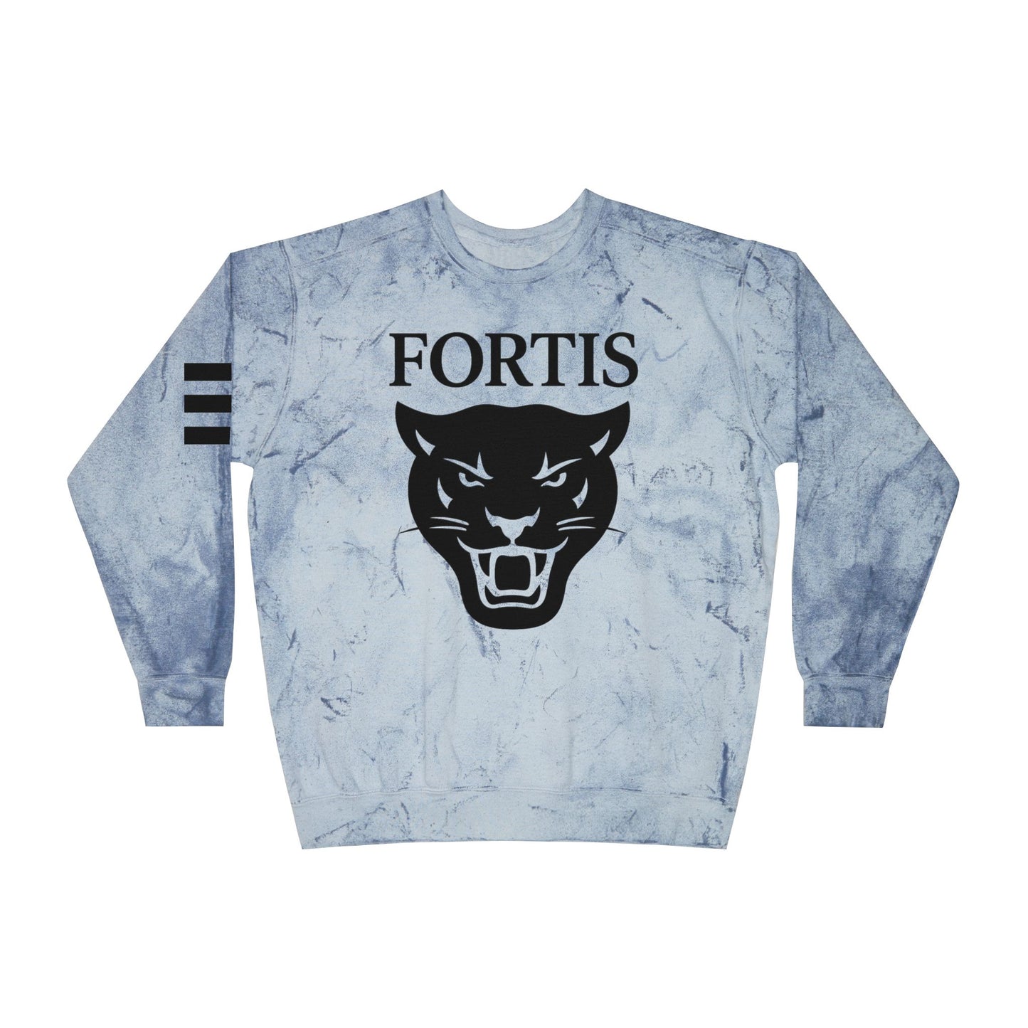 Fortis Panther Tie-Dye Crewneck Sweatshirt