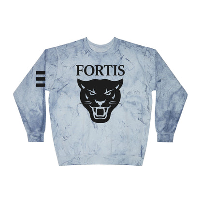 Fortis Panther Tie-Dye Crewneck Sweatshirt