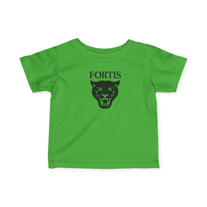 Infant Tee - 'FORTIS' Panther Logo Baby Shirt